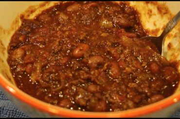 CHILI/ WORLDS BEST HOME MADE BEEF CHILI RECIPE/CHERYLS HOME COOKING/EPISODE 596