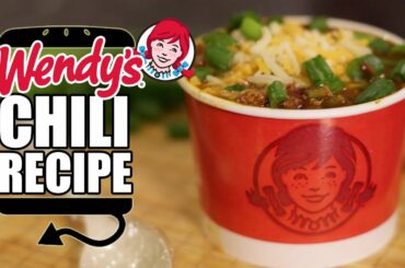 DIY Wendy's Chili