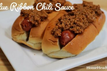 Blue Ribbon Chili Dog Sauce Recipe