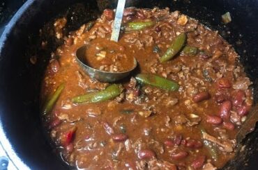 Cast Iron Chili With Beans Recipe