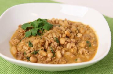 White Chicken Chili Recipe - Laura Vitale - Laura in the Kitchen Episode 471