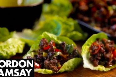 Chilli Beef Lettuce Wraps - Gordon Ramsay