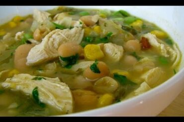 Chicken and White Bean Chili Recipe
