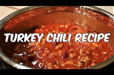 Healthy Turkey Chili Recipe - Meal Prep