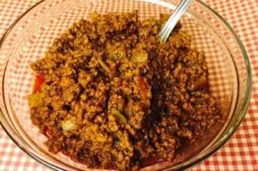 HOW TO MAKE HOT DOG CHILI