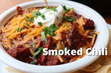 Smoked Chili Recipe | Beef Chili on the Big Green Egg
