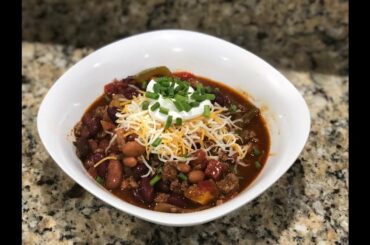 The Best Chili Recipe In The CrockPot | CrockPot Recipes | Southern Smoke Boss