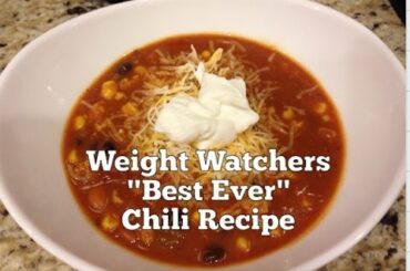 Weight Watchers "Best Ever" Chili Recipe - 1 SmartPoint