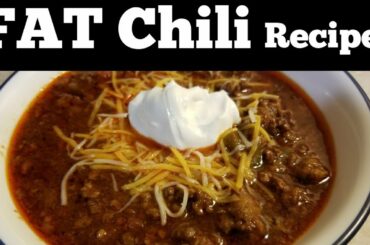 Fat Chili Recipe!  | Emily on Keto