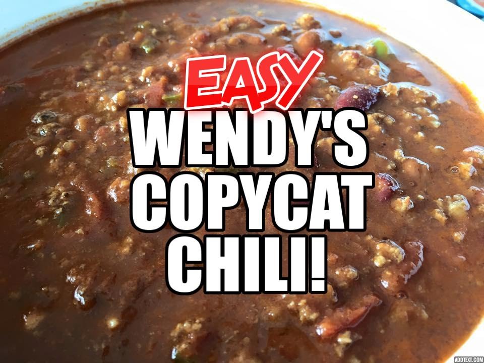 Wendy's Inspired Chili Recipe Ninja or Stovetop Chili Chili