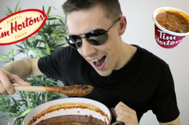 How to Make Tim Hortons Chili • Kris and Ryan Recipe