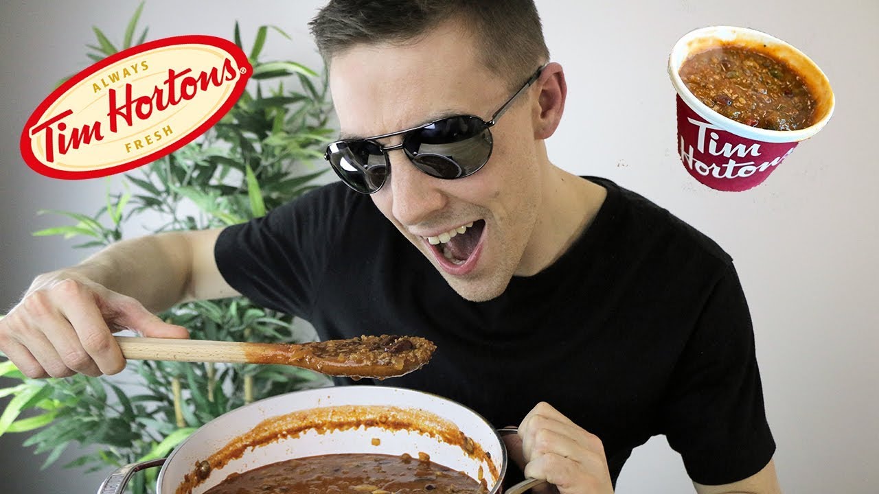 How to Make Tim Hortons Chili • Kris and Ryan Recipe Chili Chili