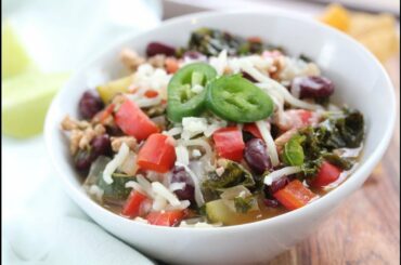 Turkey +Veggie Chili Recipe | Easy Healthy Turkey Chili