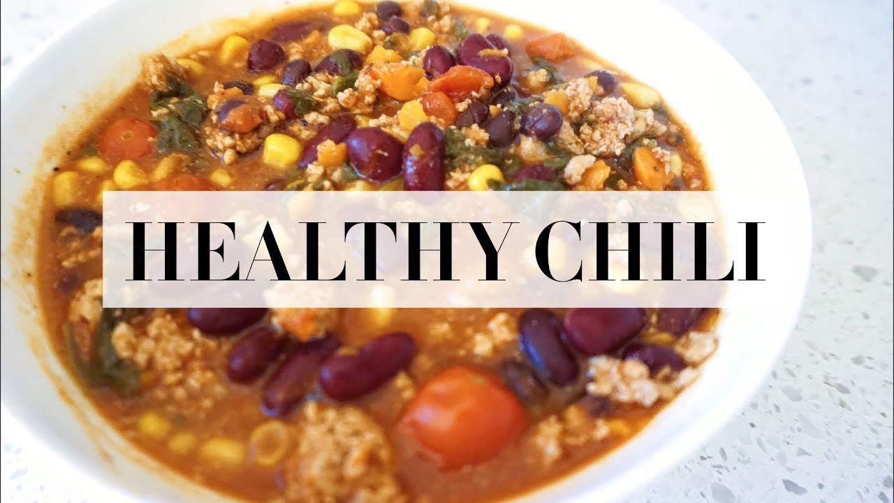 MY QUICK HEALTHY CHILI RECIPE AMAZING MACROS & LOW CALORIE Chili Chili