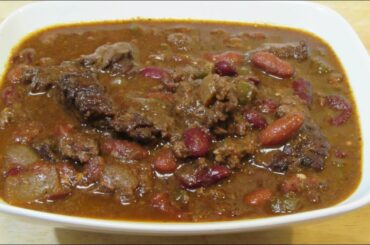 Chili Recipe - Homemade Chili