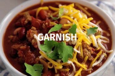 Ground Pork Chili Recipe
