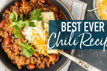Best Chili Recipe EVER