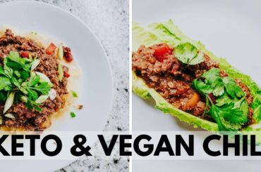 KETO & VEGAN Ground Beef, Taco Meat,  & Chili Recipe | NO Beans NO Soy