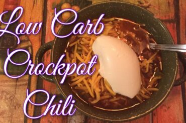 Low Carb Crockpot Chili | Chili Recipes