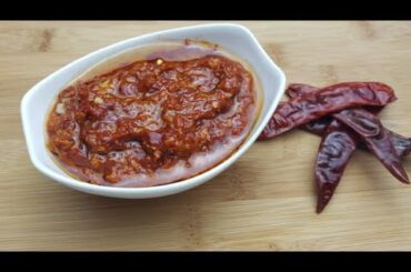 How to make Sichuan sauce | Chinese chili recipe
