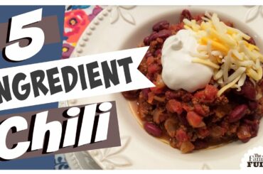 5 Ingredient CHILI || Quick & Easy || How to RECIPE || Cooking 101