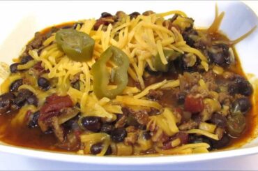Homemade Chili Recipe - How To Make Turkey Chili - Easy Recipe