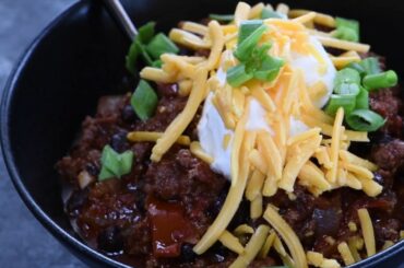Weeknight Black Bean Chili Recipe - Add A Pinch
