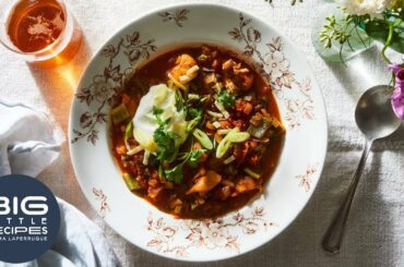 Chunky Chicken Chili | Big Little Recipes