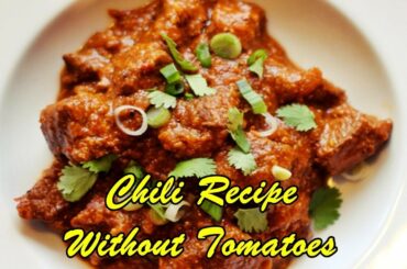 Chili Recipe Without Tomatoes
