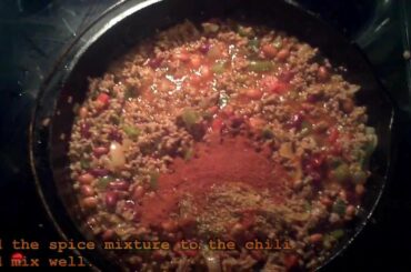 Greg's Chili Recipe