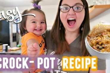 EASY SLOW COOKER CHILI RECIPE | CHICKEN CHILI [FALL 2018]