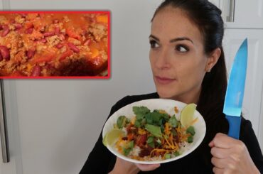 HOMEMADE KILLER CHILI RECIPE
