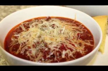 HOMEMADE CHILI RECIPE: Super Easy