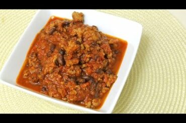Turkey Chili Recipe - in the Kitchen With Jonny Episode 87