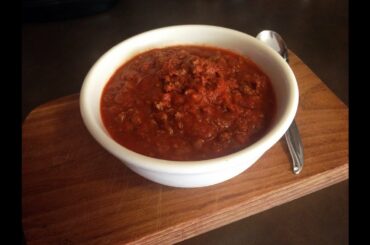 Texas Red Chili (a basic easy red chili recipe)