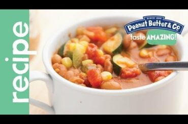Peanut Butter Vegetarian Chili recipe
