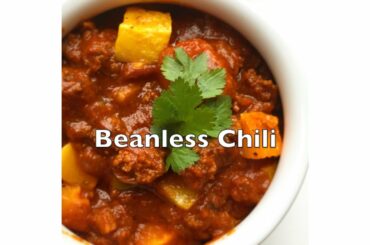 No Bean Chili Recipe