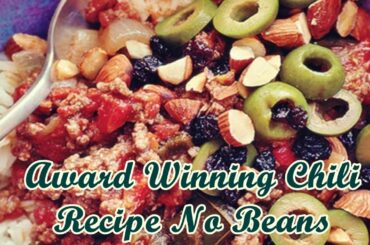Award Winning Chili Recipe No Beans