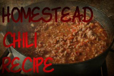 Homestead Chili Recipe