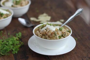 White Chicken Chili Recipe