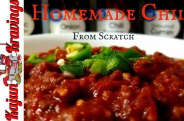 Homemade Chili Recipe From Scratch