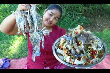 Yummy Crab with chili  recipe & Cooking Life