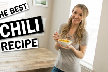The Best Chili Recipe! How To Make Homemade Chili!