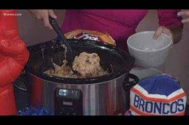 Here's a quick and easy game day recipe: White chicken chili