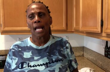 Cooking Chili Nachos with Wesley