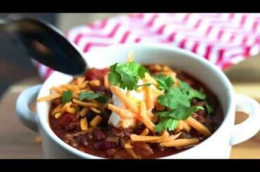 Chunky Crockpot Chili Recipe