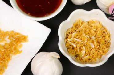 Fried Garlic Feat. Chili Garlic Oil