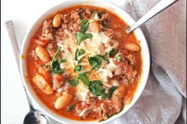 Cheesy Chicken Parmesan Chili Recipe