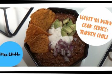 SIMPLE HOMEMADE CHILI RECIPE ~ HOW TO MAKE HOMEMADE CHILI ~ WHAT YA MAMA COOK SERIES ~ MRS.LNOBLE