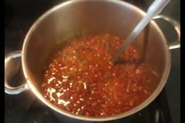Homemade Red Chili With Beans Recipe